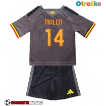 Otroške Nogometnih dresov AS Roma Donyell Malen #14 Tretji 2026-27 Kratki rokavi (+ hlače)